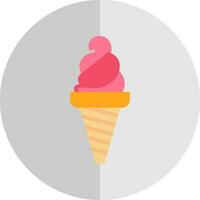 Ice cream Vector Icon Design