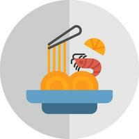 Pad thai Vector Icon Design