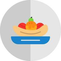 Banana split Vector Icon Design