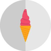 Ice cream Vector Icon Design
