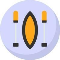 Slalom Vector Icon Design