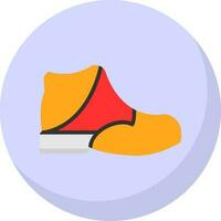 Ski boot Vector Icon Design