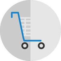 Trolley Vector Icon Design