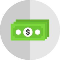 diseño de icono de vector de dólar