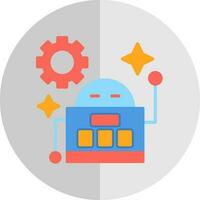 diseño de icono de vector de robot