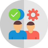 Teamwork Vector Icon Design