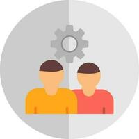 Colleague Vector Icon Design