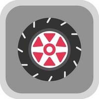 Wheels Vector Icon Design