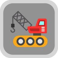 Crane Vector Icon Design