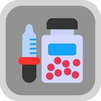 Solvent Vector Icon Design