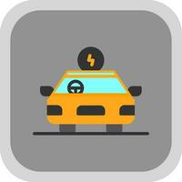 Hybrid car Vector Icon Design