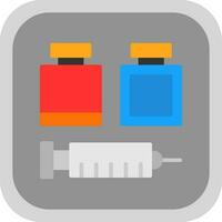 Vaccine Vector Icon Design