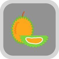 Durian vector icono diseño