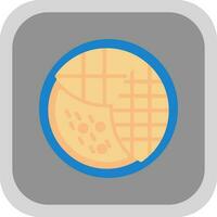 Mango sticky rice Vector Icon Design