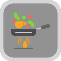 Stir fry Vector Icon Design