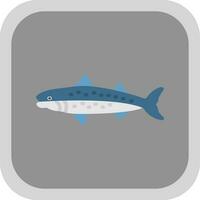 Mackerel Vector Icon Design