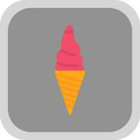 Ice cream Vector Icon Design