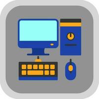 Computer Vector Icon Design