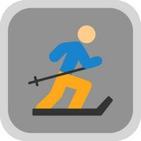 Ski Vector Icon Design