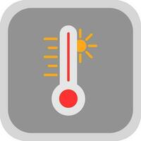 Thermometer Vector Icon Design