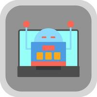 Robot Vector Icon Design