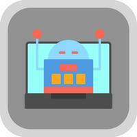 Robot Vector Icon Design