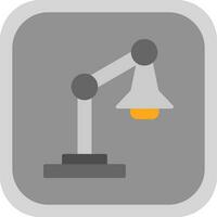Desk lamp Vector Icon Design