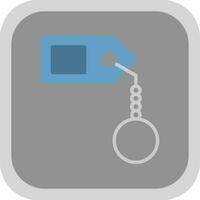 Key tag Vector Icon Design