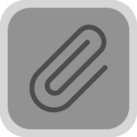 Paperclip Vector Icon Design