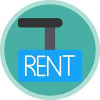 Rent Vector Icon Design