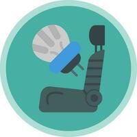 Airbag Vector Icon Design