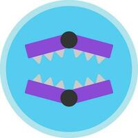 Bear trap Vector Icon Design