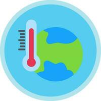 Global warming Vector Icon Design