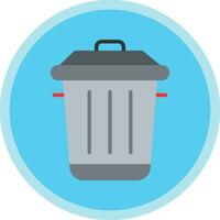 diseño de icono de vector de basura