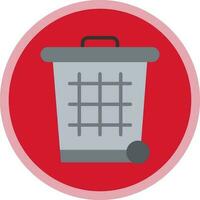Trash can Vector Icon Design