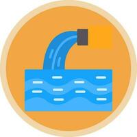 Waste water Vector Icon Design