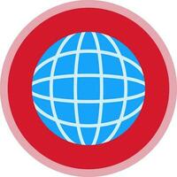 World globe Vector Icon Design