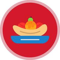 Banana split Vector Icon Design