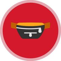 Fanny pack Vector Icon Design