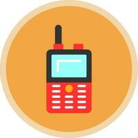 diseño de icono de vector de walkie talkie