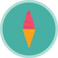 Ice cream Vector Icon Design