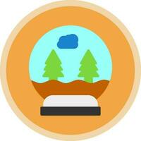 Snowball Vector Icon Design