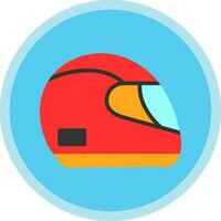 diseño de icono de vector de casco