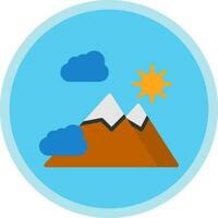 Avalanche Vector Icon Design