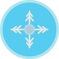 Snow Vector Icon Design