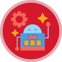 diseño de icono de vector de robot