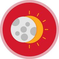 Eclipse Vector Icon Design