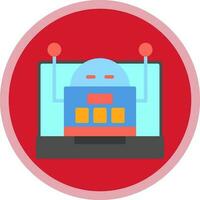 Robot Vector Icon Design