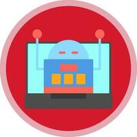 Robot Vector Icon Design