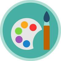 Color palette Vector Icon Design